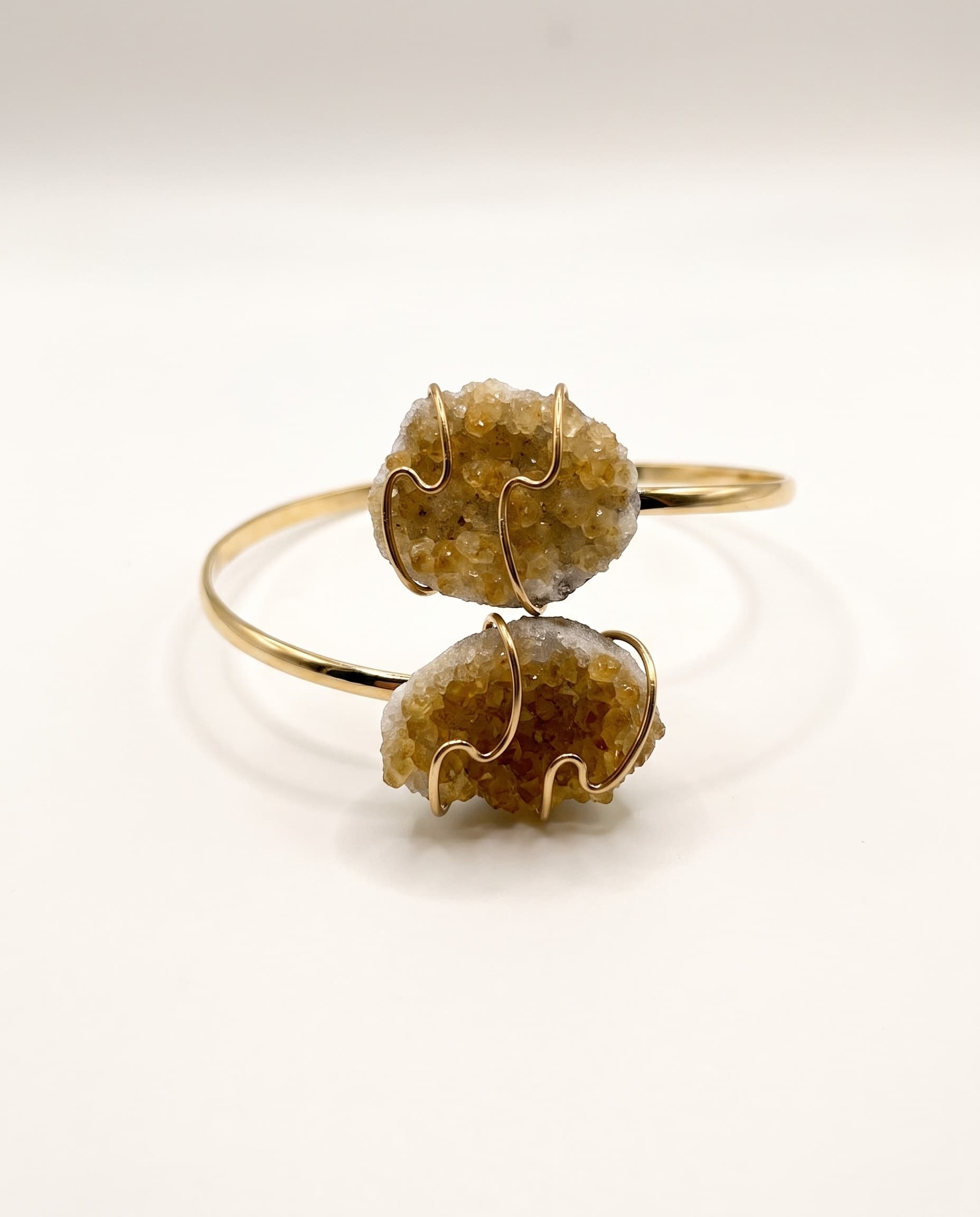 Bracelete Drusa Citrino, foto 1