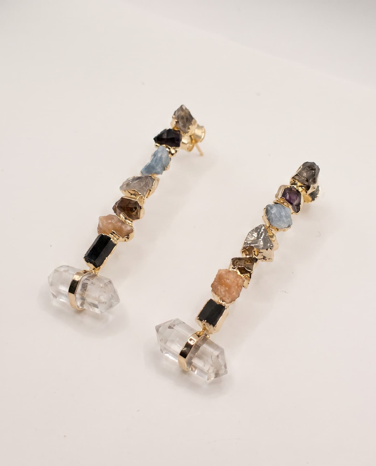 Brinco 7 Chakras Dourado